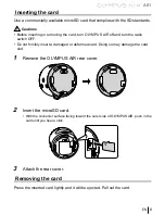 Preview for 5 page of Olympus Air A01 Instruction Manual