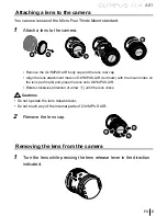 Preview for 6 page of Olympus Air A01 Instruction Manual