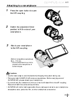 Preview for 8 page of Olympus Air A01 Instruction Manual