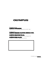 Preview for 80 page of Olympus AL120-6 Series Operation Manual