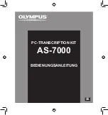 Предварительный просмотр 19 страницы Olympus AS-7000 Instructions Manual