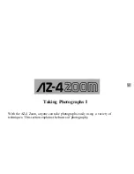 Предварительный просмотр 7 страницы Olympus AZ-4 Zoom Instructions Manual