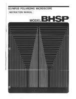Olympus BHSP Instruction Manual preview
