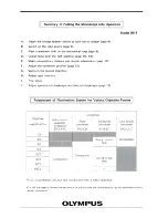 Preview for 10 page of Olympus BHT-111 Instruction Manual