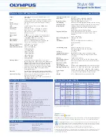 Preview for 2 page of Olympus BondMaster 600 Specifications