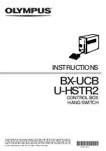 Olympus BX-UCB Instructions Manual предпросмотр