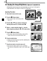 Предварительный просмотр 22 страницы Olympus C-1 D-150 Basic Manual