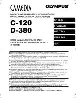 Olympus C-120 - CAMEDIA - Digital Camera Basic Manual preview