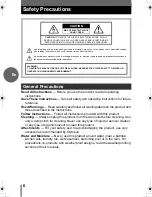 Предварительный просмотр 6 страницы Olympus C-180 D-435 Basic Manual