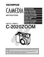 Preview for 1 page of Olympus C-2020ZOOM - CAMEDIA - Digital Camera Instructions Manual