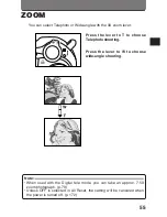 Предварительный просмотр 55 страницы Olympus C-2020ZOOM - CAMEDIA - Digital Camera Instructions Manual