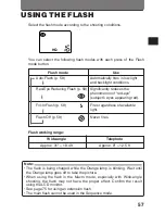 Предварительный просмотр 57 страницы Olympus C-2020ZOOM - CAMEDIA - Digital Camera Instructions Manual