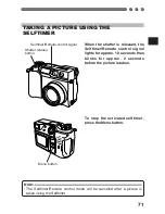 Предварительный просмотр 71 страницы Olympus C-2020ZOOM - CAMEDIA - Digital Camera Instructions Manual