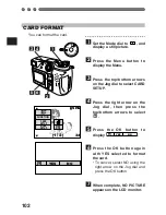 Предварительный просмотр 102 страницы Olympus C-2020ZOOM - CAMEDIA - Digital Camera Instructions Manual