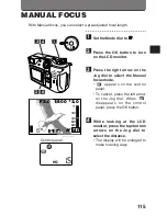 Предварительный просмотр 115 страницы Olympus C-2020ZOOM - CAMEDIA - Digital Camera Instructions Manual