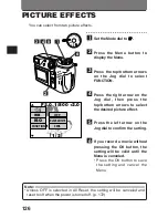 Предварительный просмотр 126 страницы Olympus C-2020ZOOM - CAMEDIA - Digital Camera Instructions Manual