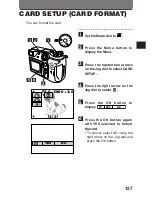 Предварительный просмотр 127 страницы Olympus C-2020ZOOM - CAMEDIA - Digital Camera Instructions Manual