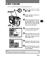 Предварительный просмотр 177 страницы Olympus C-2020ZOOM - CAMEDIA - Digital Camera Instructions Manual