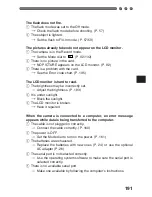 Предварительный просмотр 191 страницы Olympus C-2020ZOOM - CAMEDIA - Digital Camera Instructions Manual