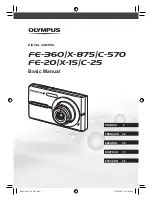 Предварительный просмотр 1 страницы Olympus C-25 Basic Manual