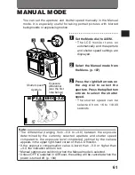 Предварительный просмотр 61 страницы Olympus C-3000 - 3.2MP Digital Camera Instructions Manual