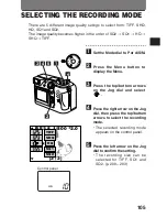 Предварительный просмотр 105 страницы Olympus C-3000 - 3.2MP Digital Camera Instructions Manual