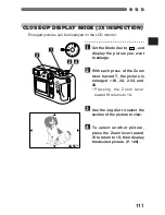 Предварительный просмотр 111 страницы Olympus C-3000 - 3.2MP Digital Camera Instructions Manual