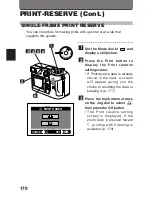 Предварительный просмотр 170 страницы Olympus C-3000 - 3.2MP Digital Camera Instructions Manual