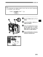 Предварительный просмотр 213 страницы Olympus C-3000 - 3.2MP Digital Camera Instructions Manual