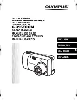 Предварительный просмотр 1 страницы Olympus C-315ZOOM Basic Manual