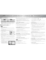 Preview for 1 page of Olympus C 4000 - CAMEDIA Zoom Digital Camera Software Installation Manual