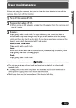 Preview for 116 page of Olympus C-50 - Camedia 5MP Digital Camera Reference Manual