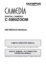 Olympus C-5000Zoom Reference Manual preview