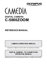 Предварительный просмотр 1 страницы Olympus C-5000Zoom Reference Manual