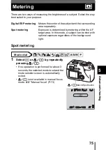 Предварительный просмотр 76 страницы Olympus C-5000Zoom Reference Manual