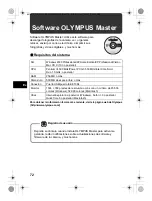 Предварительный просмотр 72 страницы Olympus C-520 Basic Manual