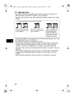 Предварительный просмотр 76 страницы Olympus C-530 Basic Manual