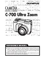 Olympus C-700 - CAMEDIA Ultra Zoom Reference Manual preview