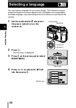 Preview for 27 page of Olympus C-750 - 4MP Digital Camera Reference Manual