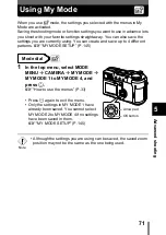 Preview for 72 page of Olympus C-750 - 4MP Digital Camera Reference Manual