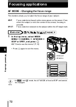 Preview for 73 page of Olympus C-750 - 4MP Digital Camera Reference Manual