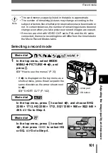 Preview for 102 page of Olympus C-750 - 4MP Digital Camera Reference Manual