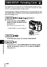 Предварительный просмотр 149 страницы Olympus C-750 - 4MP Digital Camera Reference Manual