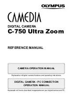 Olympus C-755 Ultra Zoom Reference Manual preview