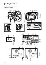 Предварительный просмотр 2 страницы Olympus C-990ZOOM Instrucciones De Operación