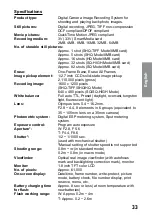 Предварительный просмотр 33 страницы Olympus C-990ZOOM Instrucciones De Operación