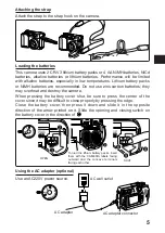Preview for 5 page of Olympus C030303ZOOM Instructions Manual
