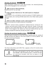 Preview for 10 page of Olympus C030303ZOOM Instructions Manual