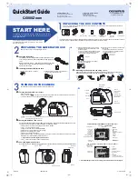 Preview for 1 page of Olympus C5000 - 5MP Digital Camera Quick Start Manual