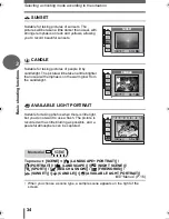 Предварительный просмотр 34 страницы Olympus C5500 - Camedia 5.1MP Digital Camera Advanced Manual